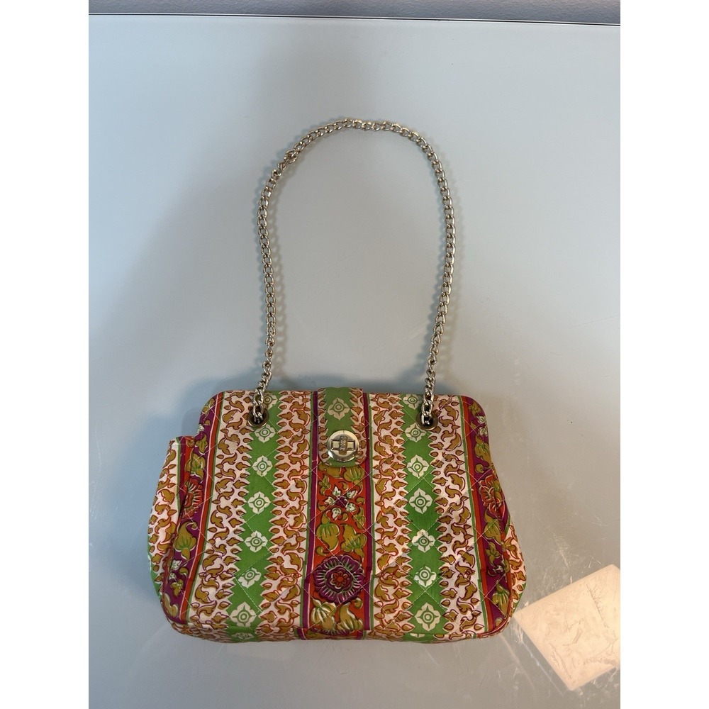Design Thai Bangkok Quilted Chain Bag Boho Tropical‎ Resort Purse